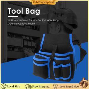 [Ueb Flagship Mall]Multipurpose Waist Pockets Electrician Tool Bag Organizer Carrying Pouch