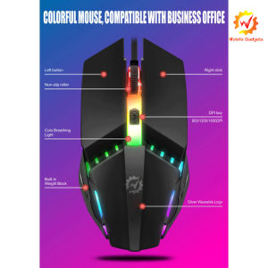 original gaming mouse Computer mouse laptop USB rechargeable mute backlit mouse cute gaming mouse gaming mouse