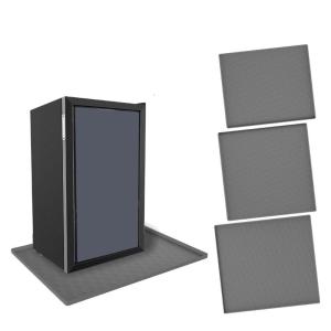 Against Beat Elastomer Appliance Pad for Smooth Platforms Machine Stability Augmenter Global Size