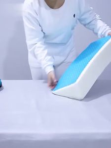 Wedge Pillow Side Sleeper Bottom Anti Slip Body Side Wedge Pillow High Density Sponge for Bed-152c4c8b