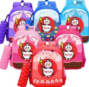 TAS Ransel MIXUE/BOTOL MIXUE Tumbler Minum Boneka Salju Viral Lucu 700ml SnowKing Tumblr BPA Free