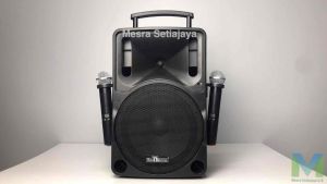 (Sirim) Portable Speaker Bluetooh with MCMC (Dual Channel Handheld)