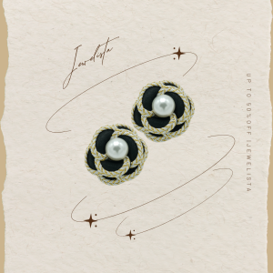 เข็มกลัดดอกโบตั๋น มีมุกตรงกลาง ดูเรียบหรูดูดี สไตล์แฟชั่นสาวเกาหลี