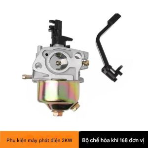 Chế hòa khí máy phát điện 2Kw-3Kw Bình xăng con GX160 GX170 GX200 loại tốt tiết kiệm xăng