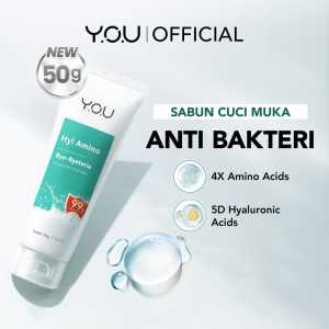 YOU Hy! Amino AC-Ttack Anti-Acne Facial Wash Jerawat Kulit Berminyak