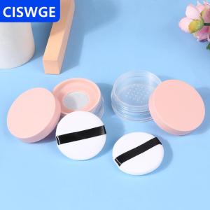 [COD] CISWGE AUTOPARTS 20G Rỗng Đệm Không Khí Hộp Phun Với Bột Miếng Bọt Biển Sifter Hoặc Đàn Hồi Lưới Xách Tay Trang Điểm Trường Hợp Container Cho Bột Lỏng