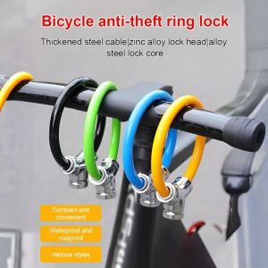 Bicycle Lock Mountain Bike Road Special Anti-Theft Electric Bicycle Password Lock Soft Chain Childrens Wire Battery防盗抗剪钢丝密码锁