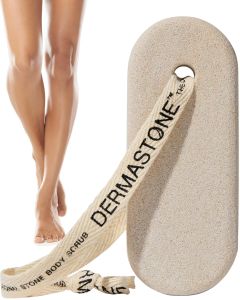 LEG & BODY SCRUB - Deep Exfoliating Stone Body Scrubber for Strawberry Legs ment Leg Exfoliator Ingrown Hair Dead Skin Remover Foot Scrub & Natural Body Exfoliator for Women Men