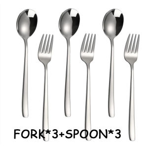 Stainless Steel Cutlery Set Spoon Fork Chopsticks Matibay at Elegant Perfect for Daily Dining Rust Resistant Easy to Clean Modern Design Complete Set for Every Meal 2 Spoons 2 Forks 1 Pair Chopsticks