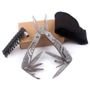GHK6PRO Multifunctional Plier Folding Plier Wire Stripper EDC Outdoor Camping Multitool Pocket Mini Portable tools Multipurpose Outdoor Survival Portable Multi Tool Set