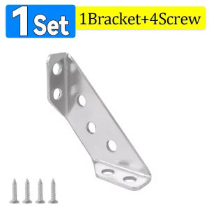 Free gift 30pcs Universal Furniture Corner Connector/Stainless Steel Cabinet Angle Brackets CLICK HARDWARE