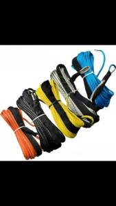 1PCS 6mmx15M Synthetic Winch Rope Line Recovery Cable for 4WD ATV SUV Truck Boat Winch Towing Rope Durable