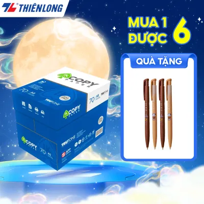 Combo 10 Ream giấy A5 70 gsm IK Copy (500 tờ) - Hàng nhập khẩu Indonesia