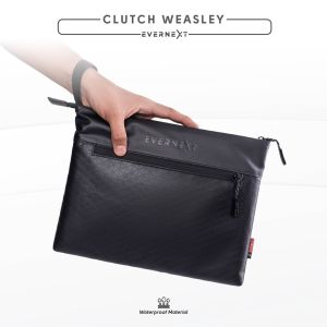 Clutch Bag Pria Wanita Anti Air Waterproof Premium Branded Kekinian Keren Kekinian Multifungsi
