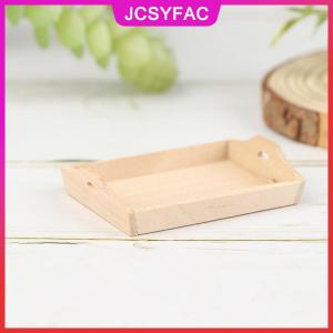 JCSYFAC 1:12 Dollhouse thu nhỏ bằng gỗ tấm mô phỏng khay mô hình cho Nhà búp bê trang trí nội thất
