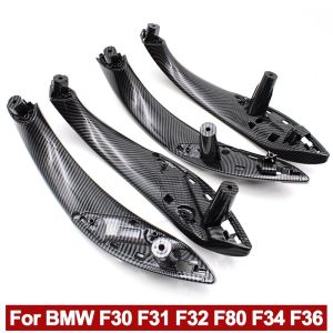 BMW  RHD Car Door Inner Handle Carbon Fiber For F30 Series 2012-2019