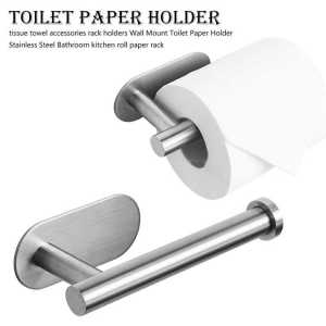 Gantungan Tempat Tisu Gulung Toilet Stainless Steel 304 HOUSEEN - 7RHXG6SV