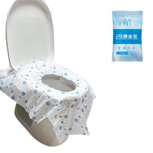 20Pcs Extra Large Disposable Toilet Seat Covers for Adults and Kids Suitable for Travel and Public Use
