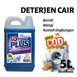 DETERJEN CAIR BLUE ROSE 5 LITER