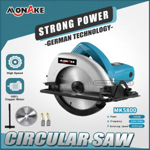 MONAKE Mesin Circular Saw Mesin Gergaji Mesin Potong kayu MK5800