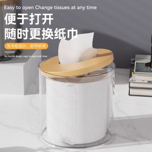 Transparent Orbix Tissue Box