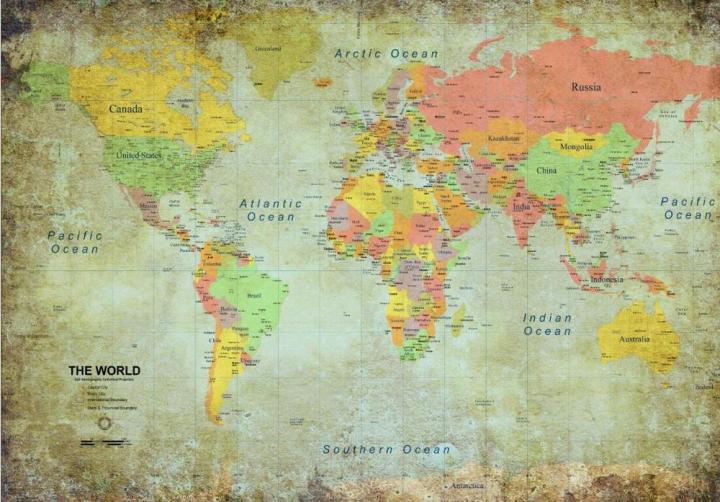 High definition of any size Lot Style Choose World Map Atlas Art Print ...