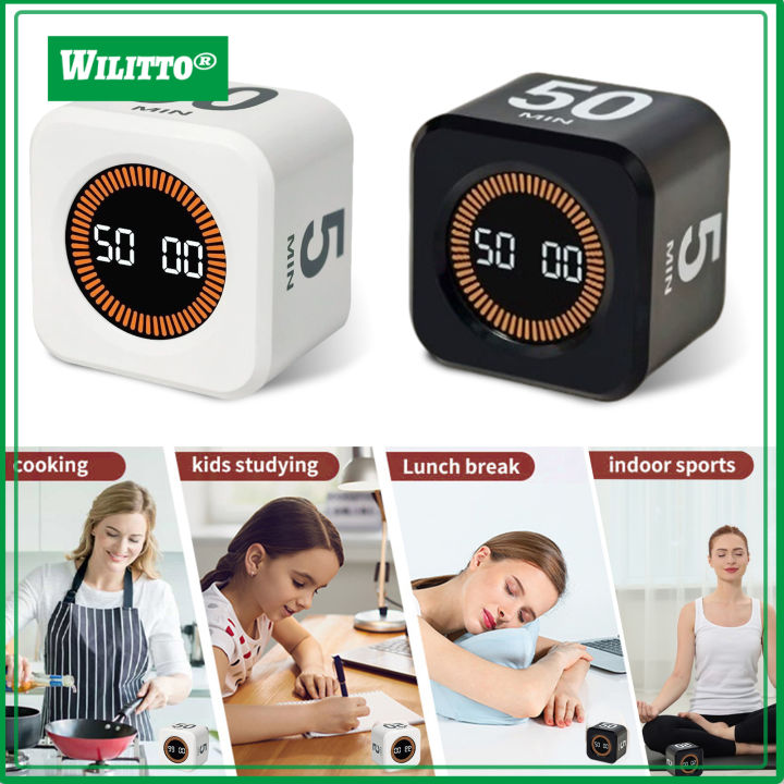 Digital Cube Pomodoro Timer Visual Study Fitness Countdown Productivity ...