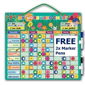 Reward Chart Duty Chart Magnetic Board for Kids Discipline Chart