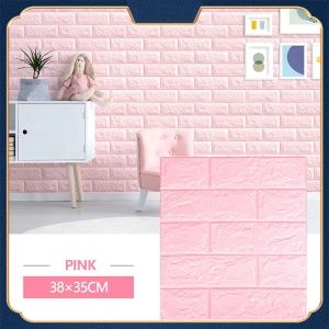 wallpaper design for wall 70CMX77CM big size waterproof sale living room 3d bricks stone design wall sticker for Kids bedroom cement kitchen waterproof wallpapers for cr 30inchX28inch 2.3ftX2.53ft Foam DIY self-adhesive BHW