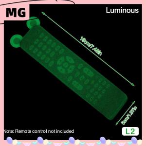 【Magical House】[ New Hot Fashion] Silicone Remote Control Protective Cover Air Condition TV Remote Control Waterproof Case Bear Ear Fluorescence Dustproof Cover