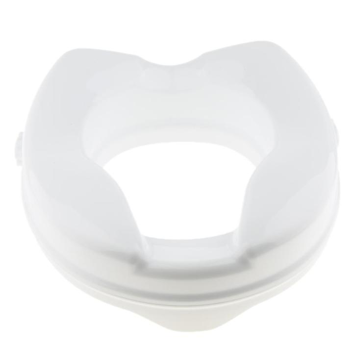 Baosity Potty Toilet Seat Riser Raised Elevated Elongated Lifter