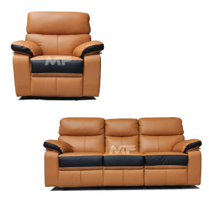 Million Furniture- FORCE 1+2+3 Seater Genuine Leather Recliner Sofa Set