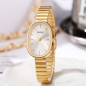 G7 New fashion womens watch Womens Steel Belt ins High-end style oval steel band bracelet versatile quartz watch 7/7