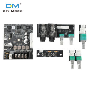 เครื่องเสียงไมโครโฟนตะกั่ว Diymore DC 12-24V 502T บอร์ดแอมป์บลูทูธโมดูล Tpa3116D2ช่องคู่50Wx2