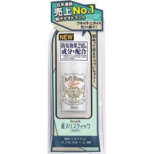 Deonatulle Soft Stone W Linear Antiperspirant Stick 20g For Armpits Underarm Made in Japan Direct From Japan