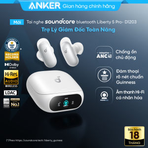 [NEW] Tai nghe bluetooth Soundcore 6.1 Liberty 5 Pro chống ồn  dịch và ghi chú AI  8-Mic ANC  pin 28H-D1203