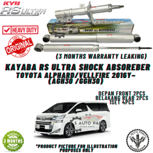 TOYOTA ALPHARD/VELLFIRE 2016Y~ (AGH30 /GGH30) (FRONT / REAR) KYB KAYABA RS-ULTRA HEAVY DUTY SHOCK ABSORBER