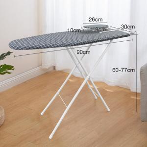 Adjustable Height Ironing Board Not Easily Deformed Easy And Smooth Papan Seterika Yang Dinaik Taraf Scratch-Resistant