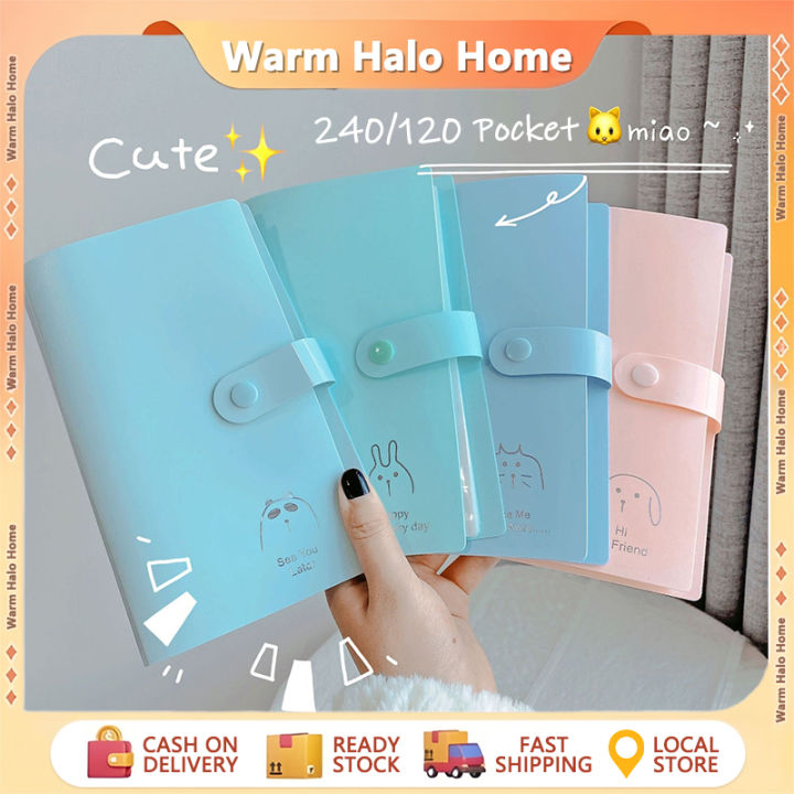 240/120 Pocket Card Book Idol Photo Card Lomo Card Photo Album Slots Photo  Card Storage Album Photocard Book Photo Album Photocard Binder Holder  Storage | Lazada PH