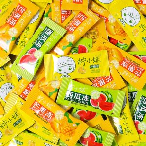 Orihiro Konnyaku Jelly 柠小妹 蒟蒻果冻 柠檬冻 果冻 布丁 konjac jelly 西瓜芒果果汁果板条 0脂低卡解馋休闲小零食