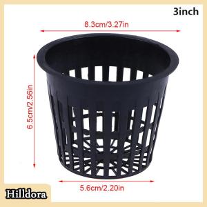 [Hilldora] 10Pcs 2 3 Inch Grow Hydroponics Cups Planting Soilless Colonization Basket
