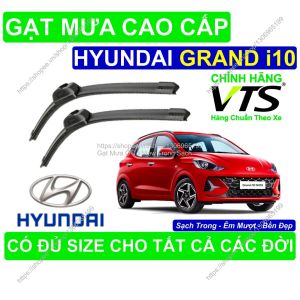 Gạt Mưa Silicon Nano Kính Lái Hyundai Grand i10 Cặp Gạt Mưa K.ính Lái Hyundai Grand i10 Có Đủ Size C.ho Các Đời Xe i10