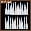 WHPHous 20 cái phổ caulking vòi phun keo thủy tinh vòi phun keo Silicone Miệng súng. 