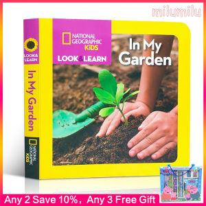 National Geographic Kids Look and Learn: In My Garden (Look & Learn) Board book – Picture Book by National Geographic Kids Original English books