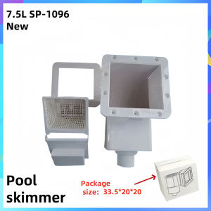 【 Free Ship 】Emaux 12.5L Swimming Pool Wall Skimmer with Strainer Standard Wide Mouth Design