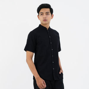 Greenlight Baju Kemeja Koko Pria Lengan Pendek Regular Fit Oxford Cots OL-CG050225