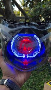 Lampu depan honda beat karbu Lama old biled billed led