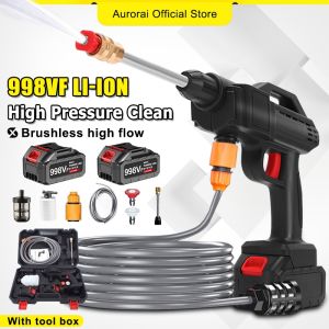 Water Jet Cordless 998VF Car Wash Floor Tiles Cleaner Spray Gun Portable Water Jet Pump High Pressure Cleaner