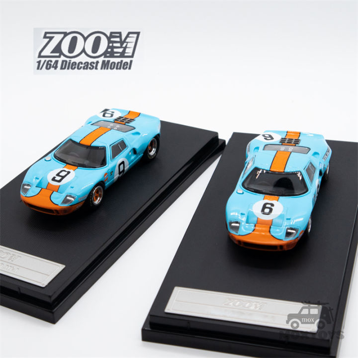 ZOOM 1:64 Ford GT40 Mk1 (P/1075) No.6/No.9 1969 Le Mans 24Hours Winner ...