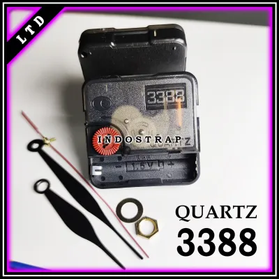 mesin jam dinding 3388 mesin jam dinding model detak 3388 as 124mm free jarum